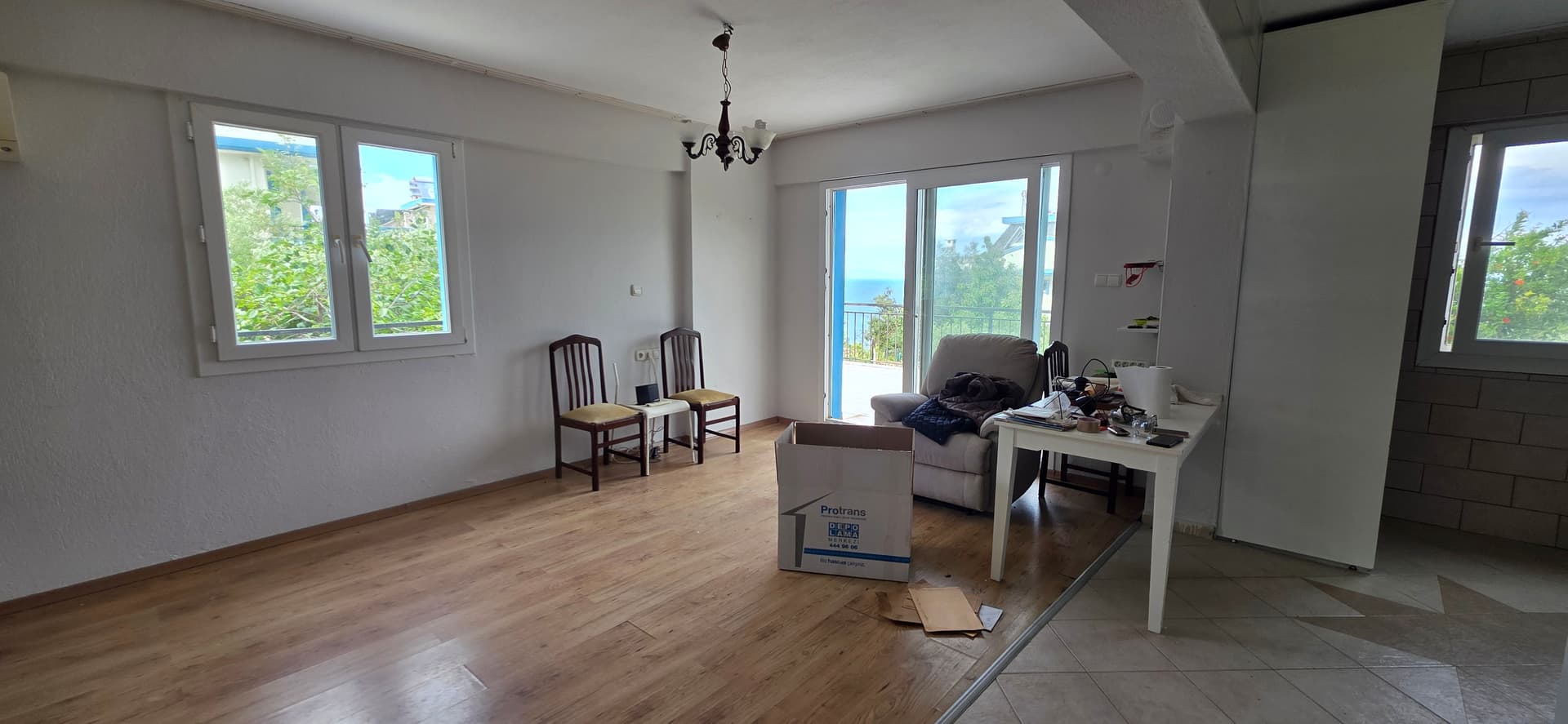 Mordoğan Yeni Liman'da Bahçeli Kiralık Dubleks küçük görsel 6