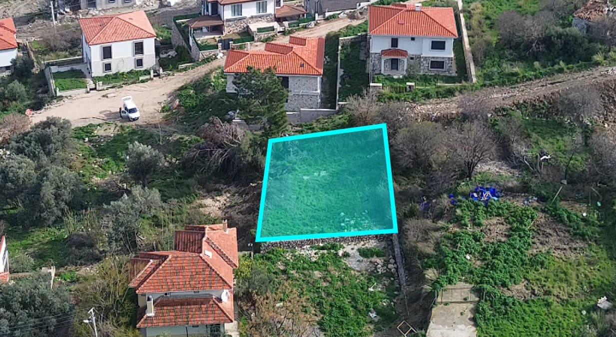 Saip Köyü'nde Deniz Manzaralı Konut Arsası küçük görsel 3