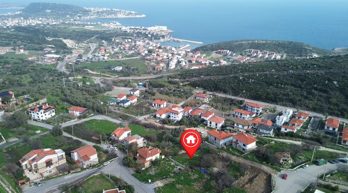 Saip Köyü'nde Deniz Manzaralı Konut Arsası küçük görsel 6