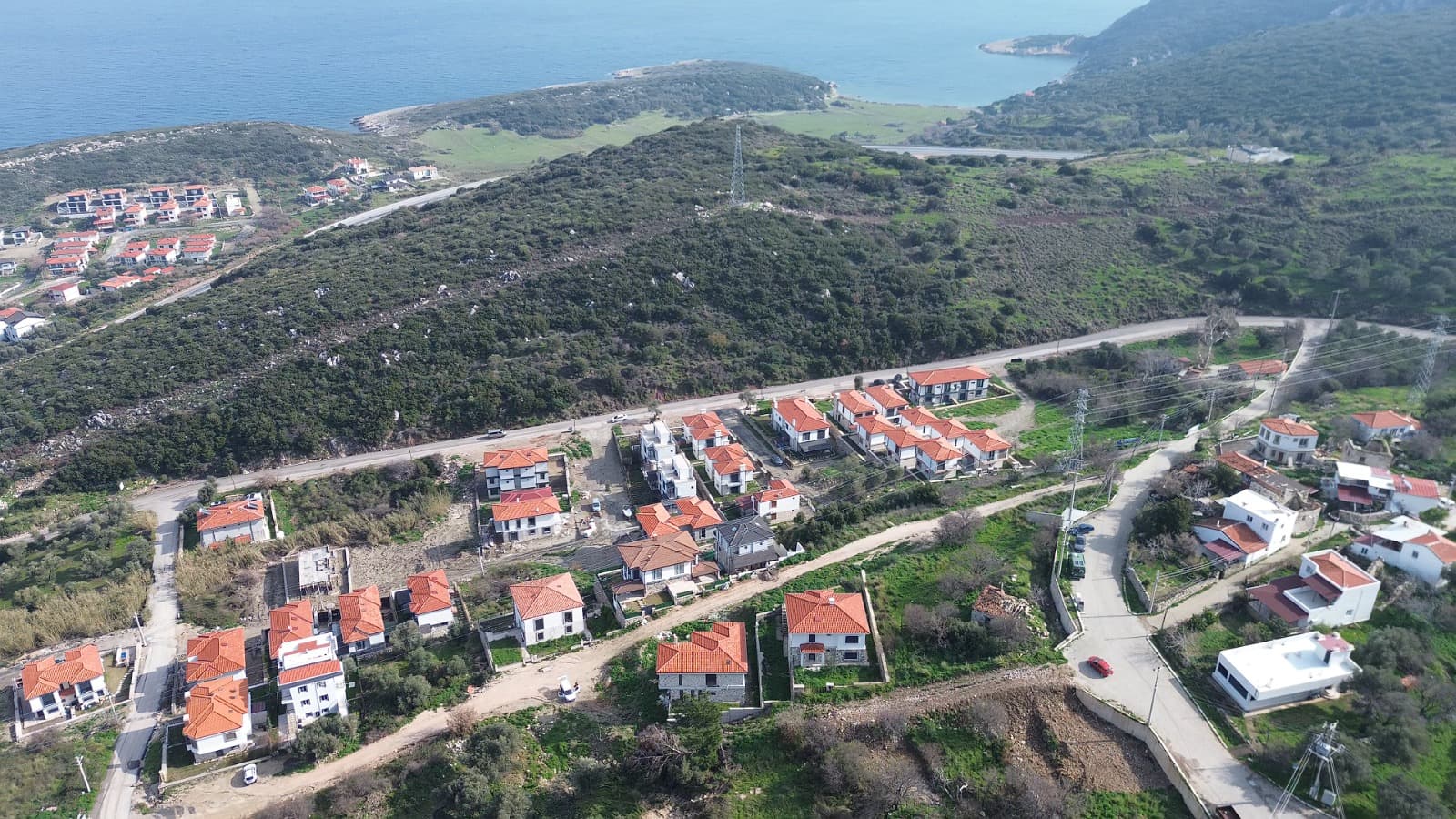 Saip Köyü'nde Deniz Manzaralı Müstakil Ev küçük görsel 2