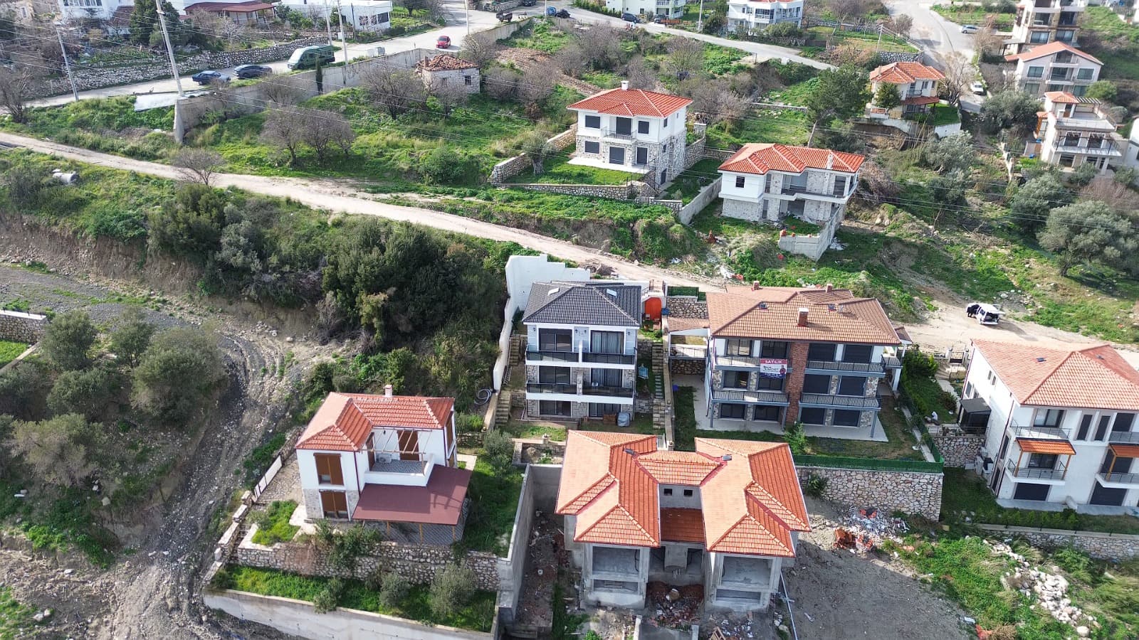 Saip Köyü'nde Deniz Manzaralı Müstakil Ev küçük görsel 5